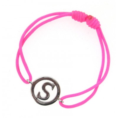 Alphabets Bracelet in Silver (A-Z)